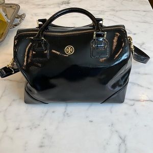 Tory Burch patent leather handbag